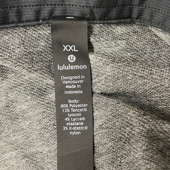 Lululemon athletica Evolution Polo XXL Shirt gray mens - Picture 5 of 6